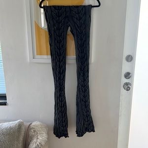 SER.O.YA long sweater rib leggings